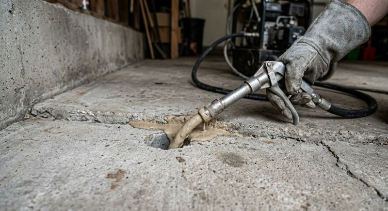 Concrete Floor Lifting in West Des Moines, IA