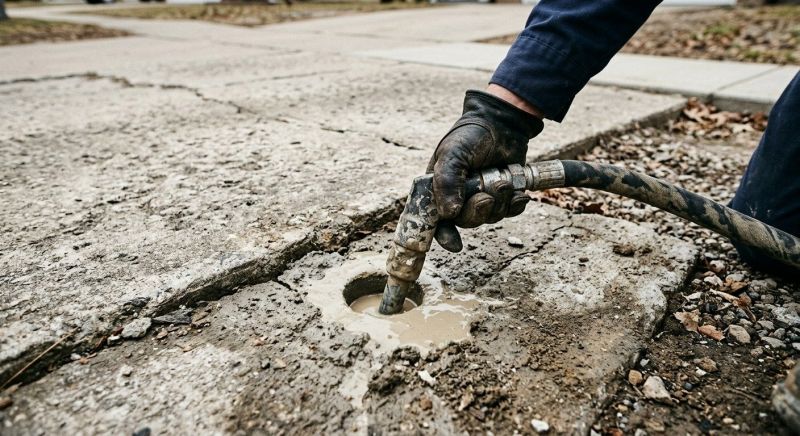 Concrete Poly Jacking in Denver, CO