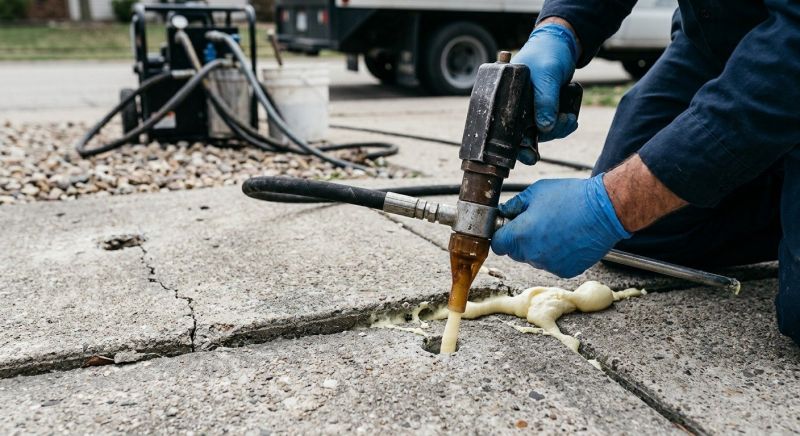 Concrete Poly Jacking in Denver, CO