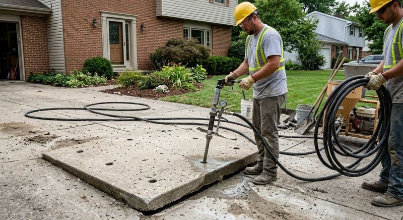 Concrete Slab Jacking in Miami Dade County, FL
