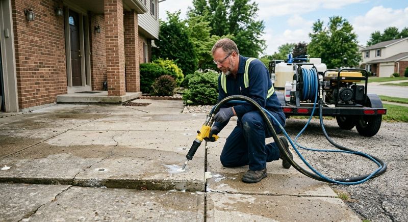 Foam Jacking in Des Moines, IA