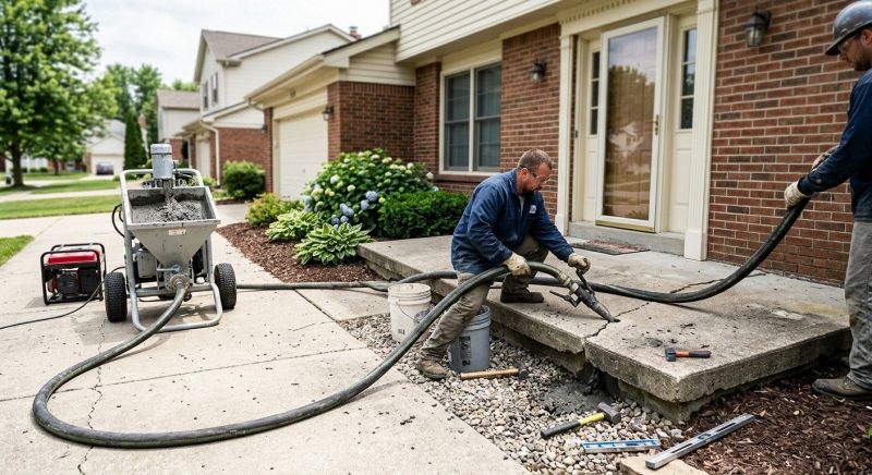 Polyurethane Lifting in West Des Moines, IA