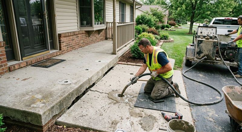 Porch Leveling in Columbus, OH