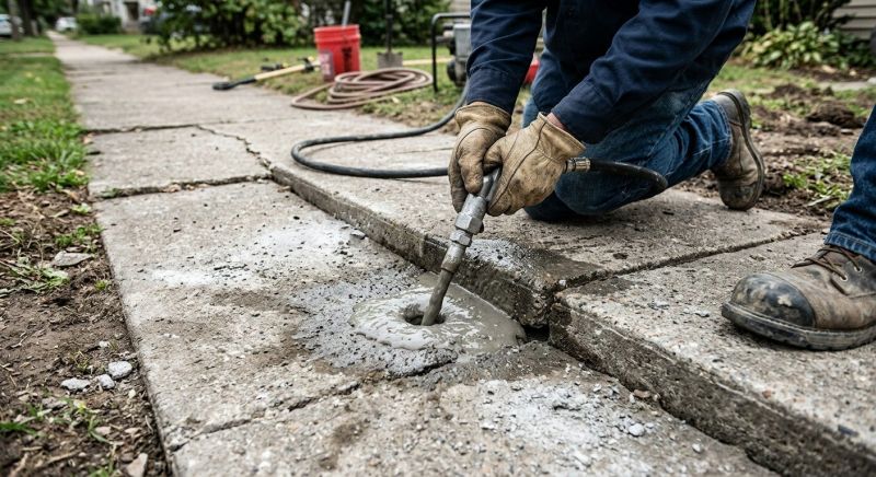 Sunken Slab Repair in Miami Dade County, FL